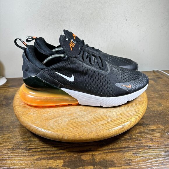 Nike Air Max 270 Just Do It‎ Black Orange 2018 AH8050-014 Shoe Men's Size 13